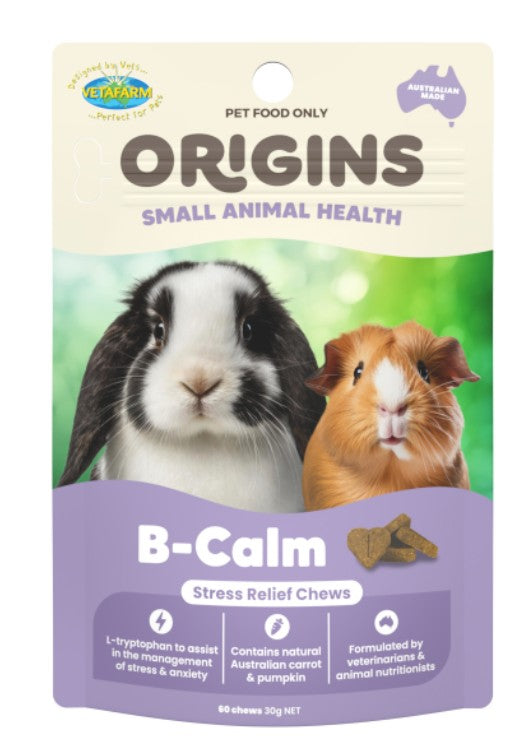 Vetafarm Origins B-Calm Chews 60pk