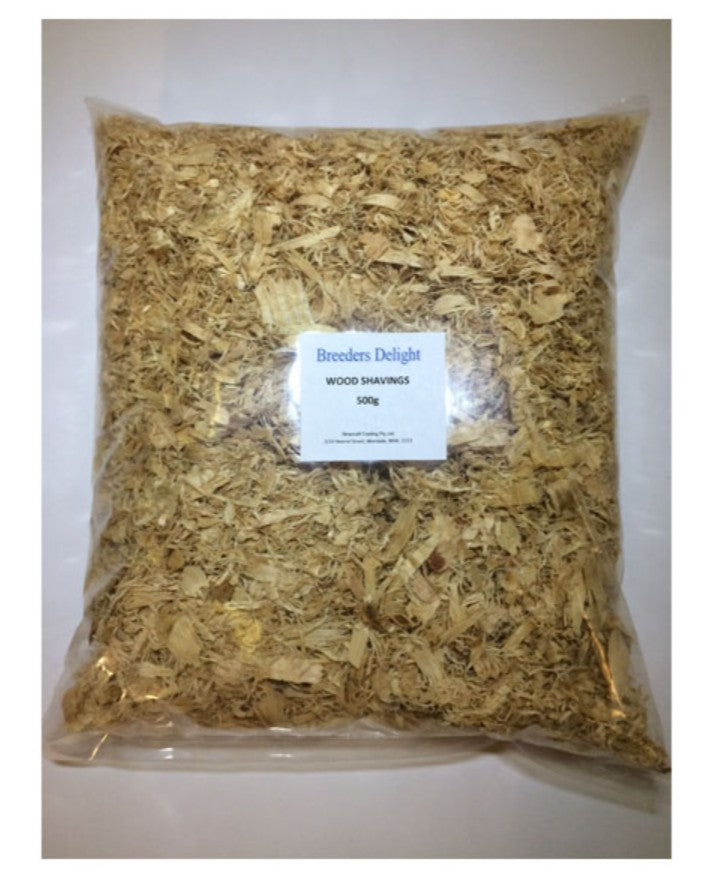 Breeders Delight Wood Shavings 500g