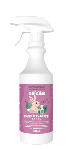 Vetafarm Origins Insect & Mite RTU 500ml