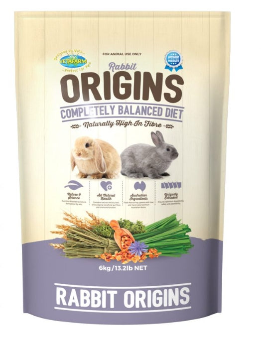 Vetafarm Origins Rabbit Diet 6kg