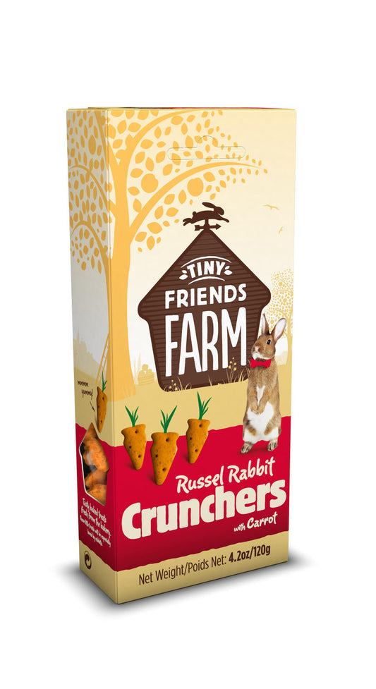 TINY FRIENDS FARM Crunchers Russel Rabbit 120g