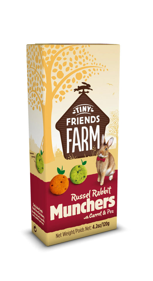 TINY FRIENDS FARM Munchers Russel Rabbit 120g
