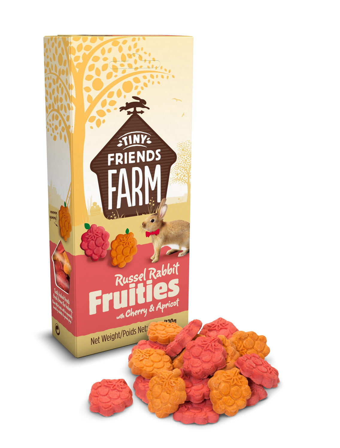 TINY FRIENDS FARM Fruities Russel Rabbit 120g