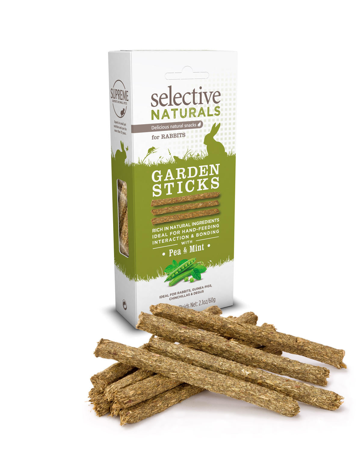 Selective Naturals Treats Garden Sticks 60G