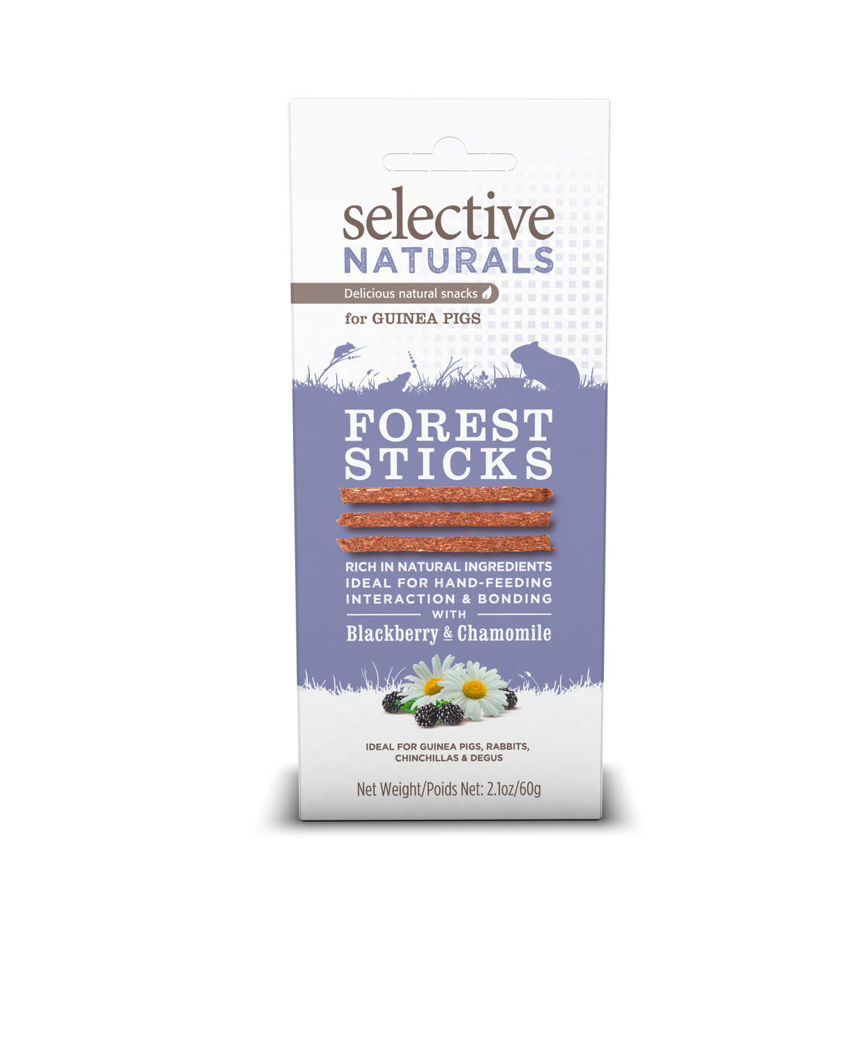 Selective Natures Forrest Sticks Guinea Pigs 60g