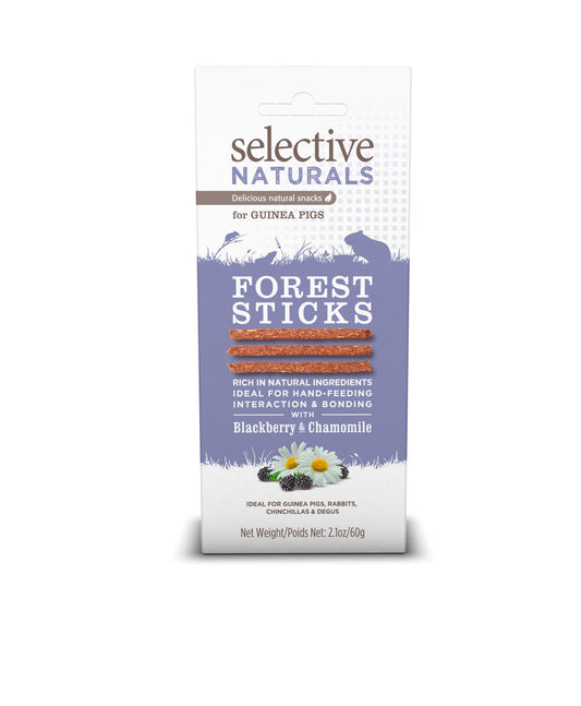 Selective Natures Forrest Sticks Guinea Pigs 60g