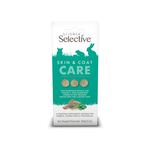 Science Selective Skin & Coat Care 100G for Small Animals