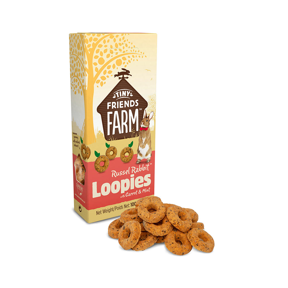 TINY FRIENDS FARM Loopies Russel Rabbit 100gm
