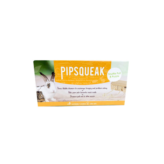 PIPSQUEAK Snuffile Pull & Puzzle Small