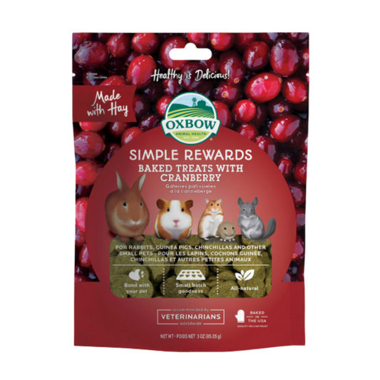 OX BOW Simple Reward Cranberry With Real Fruit 85G
