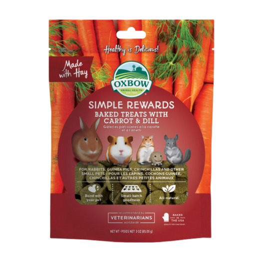 OX BOW Simple Reward Carrot&Dill 85G