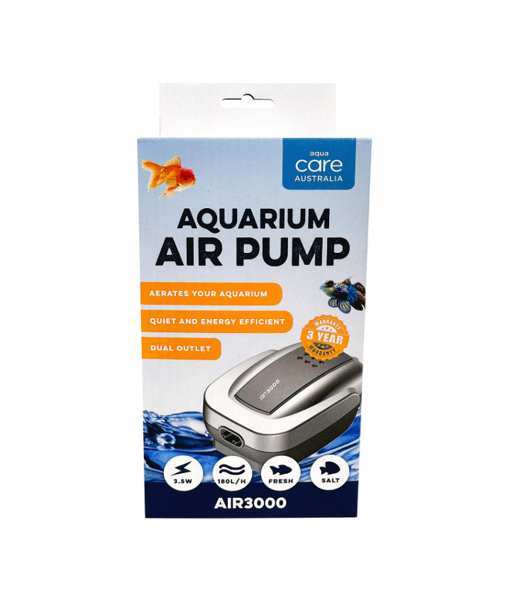Aqua Care Aquarium Air Pump Air AIR 1000&AIR2000&AIR3000&AIR4000 Multiple Size