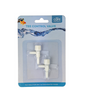 Aqua Care Aquarium Tee Control Valve 2Pack