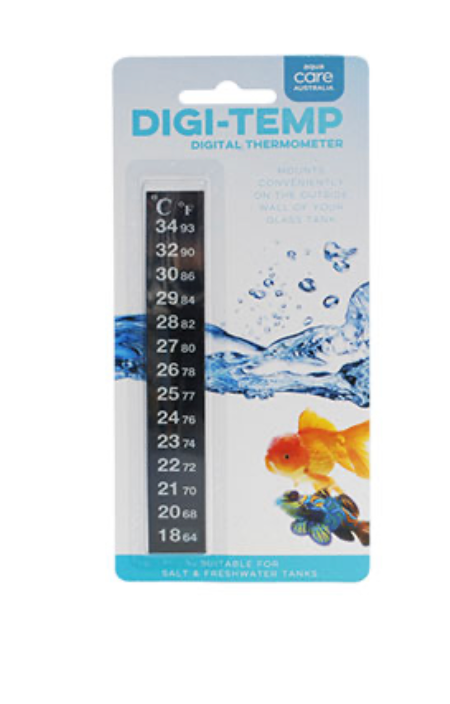 Aqua Care Aquarium Thermometer Digital 13CM