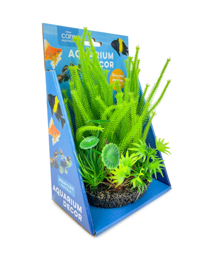 Aqua Care Aquarium Decoration Plant Resin Base 35cm