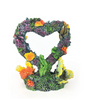 Aqua Care Aquarium Decoration Ornament Heart Shaped Coral 15CM