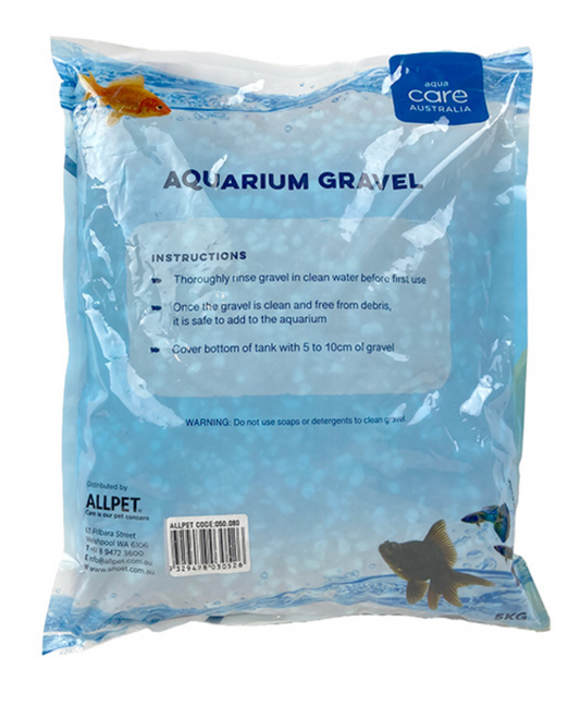 Aqua Care Aquarium Gravel  Mixed Blue 5KG