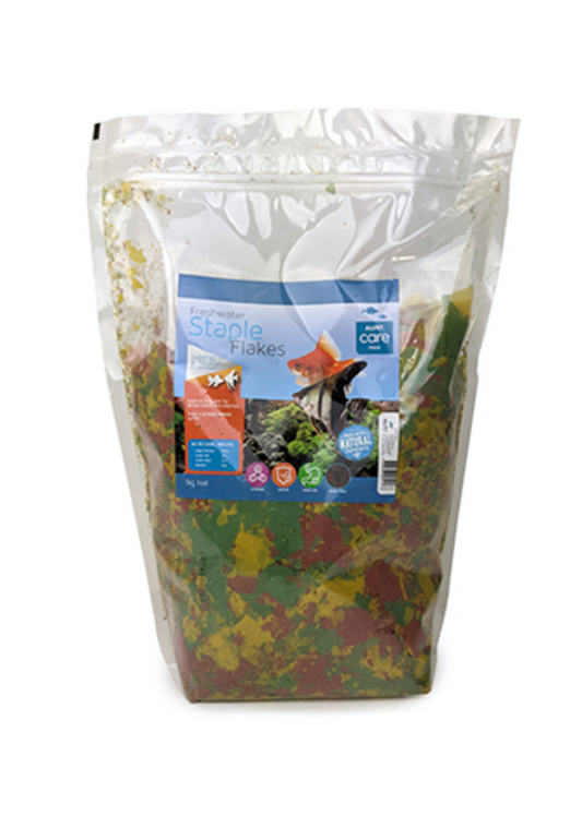 Aqua Care Fish Food Staple Flake Gold Fish Tropical