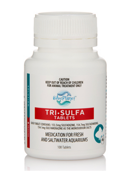 Blue Planet Aquarium Tri-sulfa Tablets two size