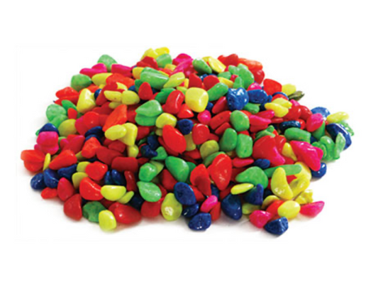 Aqua Care Aquarium Gravel Neon Rainbow Multiple Size