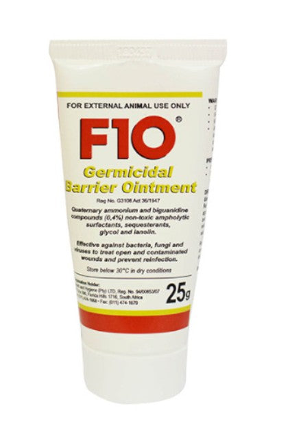 F10 Germicidal Barrier Ointment 25g