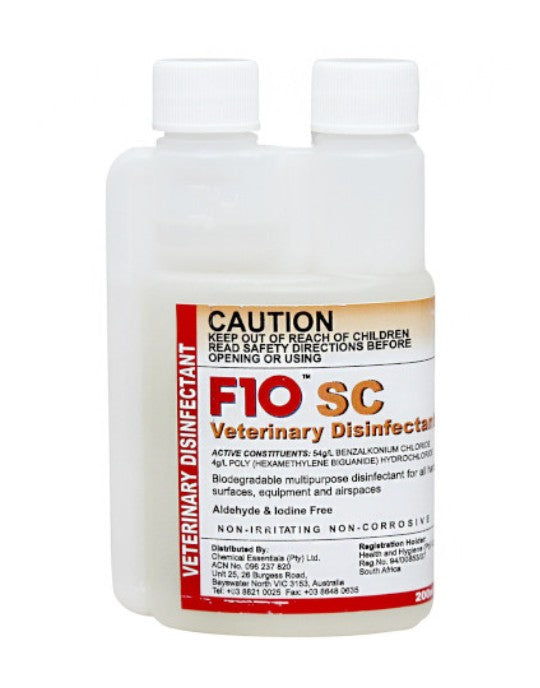 F10SC Vet Disinfectant 200ml