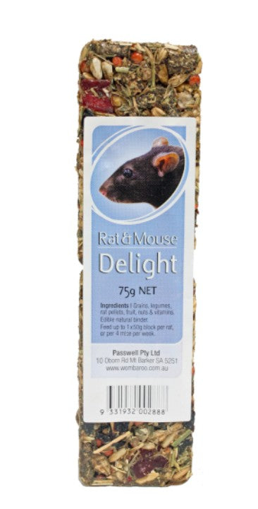 Passwell Rat & Mouse Delight Bar 75g (1 bar)
