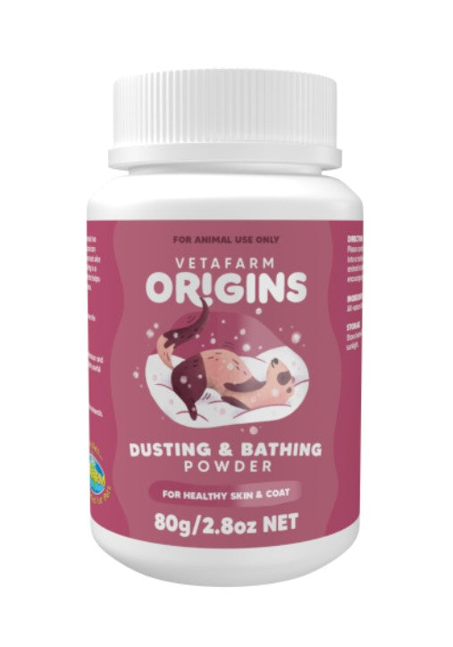 Vetafarm Origins Dusting & Bathing Pwdr 80g