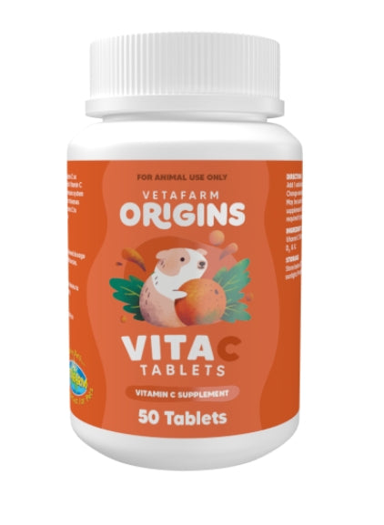 Vetafarm Origins Vita-C Plus Tabs 50pk