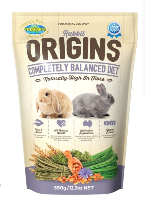 Vetafarm Origins Rabbit Diet 350g