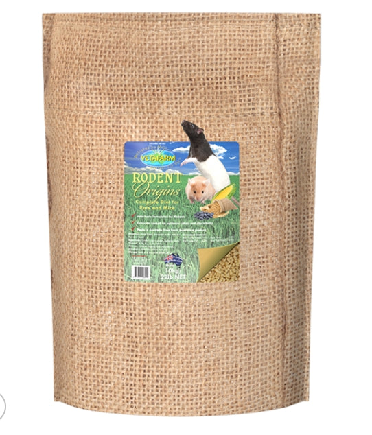 Vetafarm Origins Rodent Diet 10kg