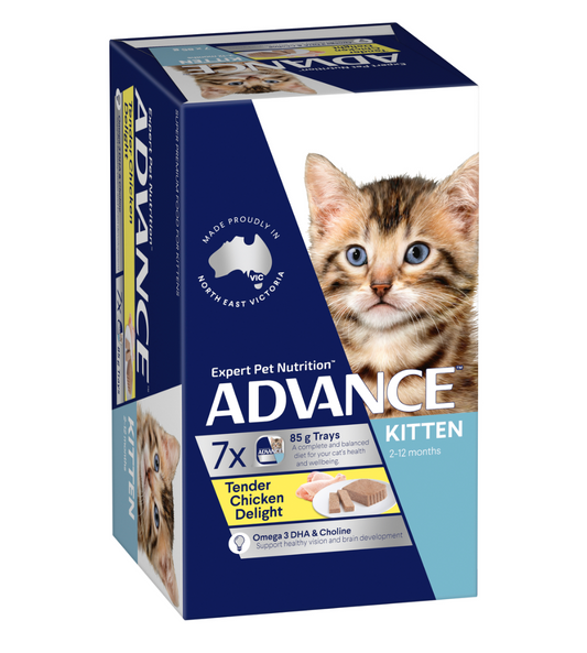 Advance Kitten Wet Tender Chicken Delight 85G Tin