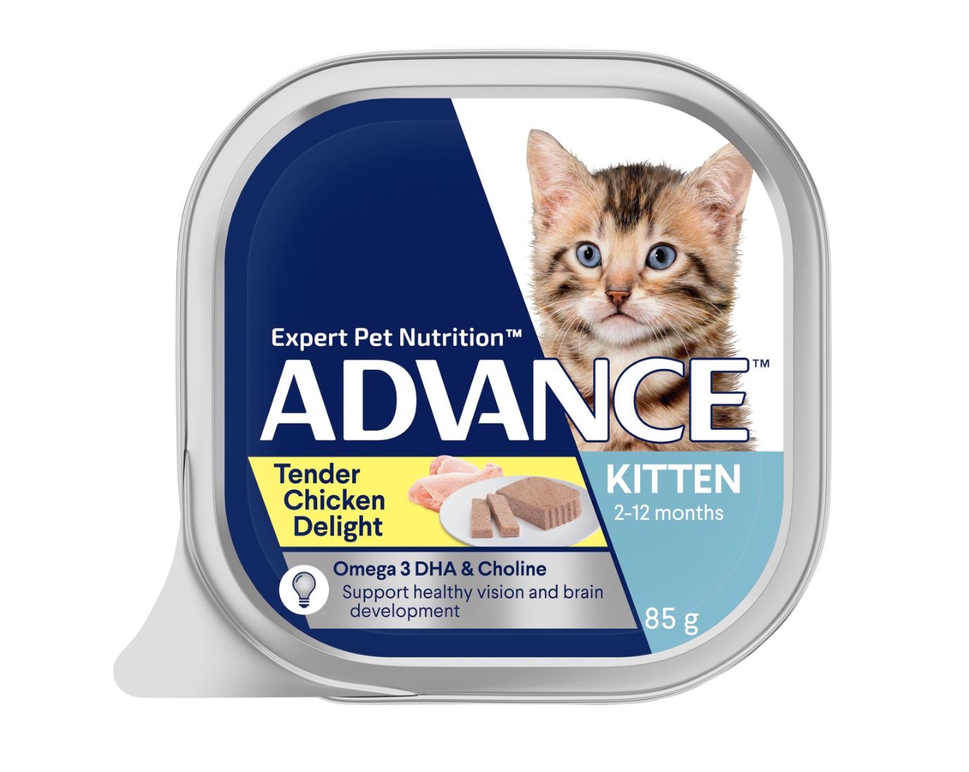 Advance Kitten Wet Tender Chicken Delight 85G Tin