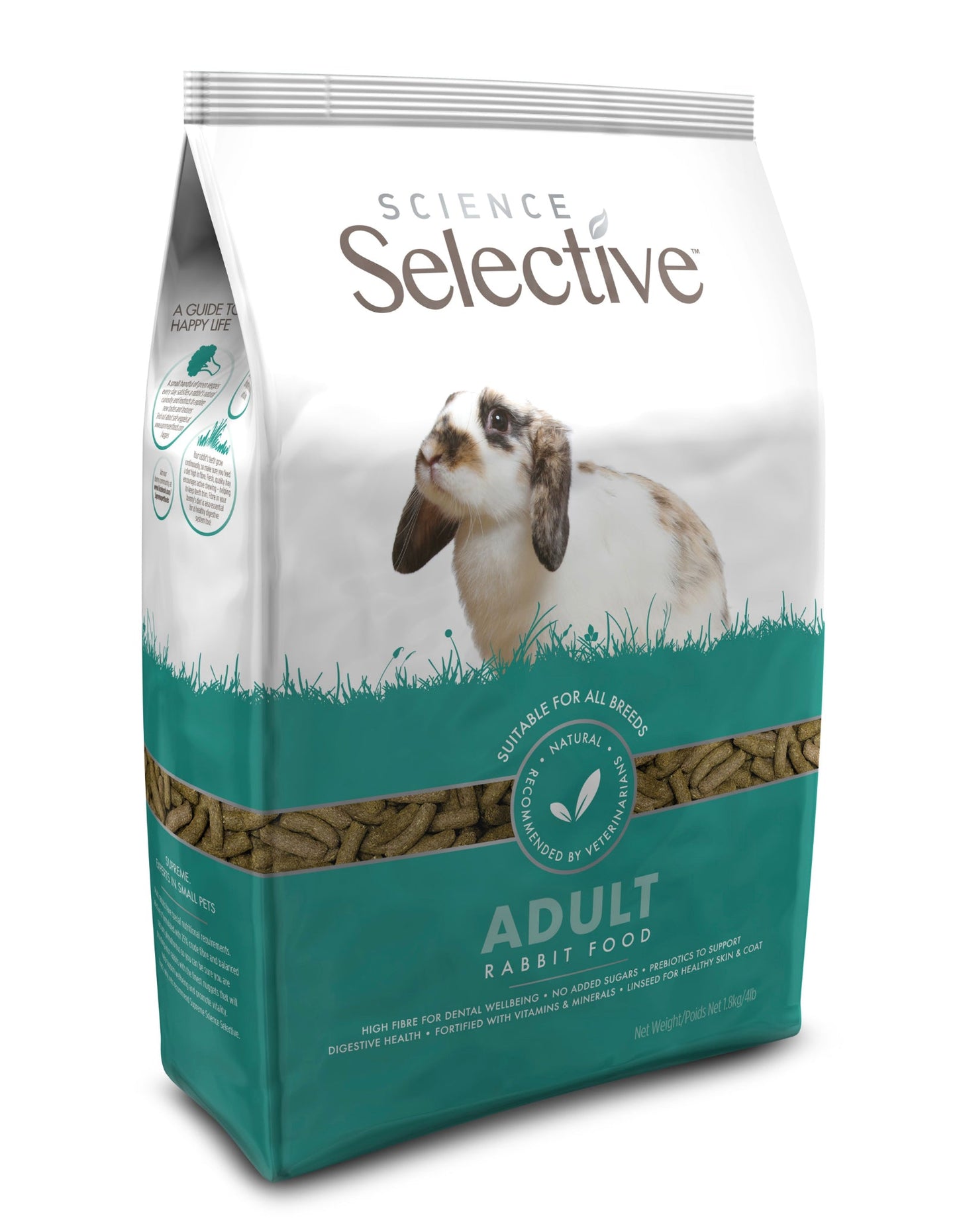 Science Selective Rabbit Food Adult 1.8KG/4KG