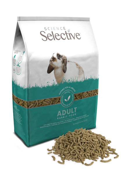 Science Selective Rabbit Food Adult 1.8KG/4KG