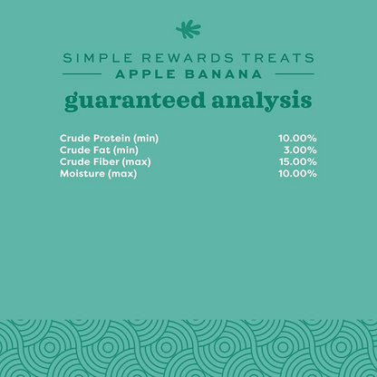 OX BOW Simple Reward Apple&Banana With Real Fruit 85G