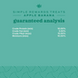 OX BOW Simple Reward Apple&Banana With Real Fruit 85G
