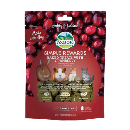 OX BOW Simple Reward Cranberry With Real Fruit 85G