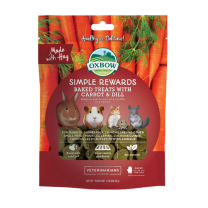 OX BOW Simple Reward Carrot&Dill 85G