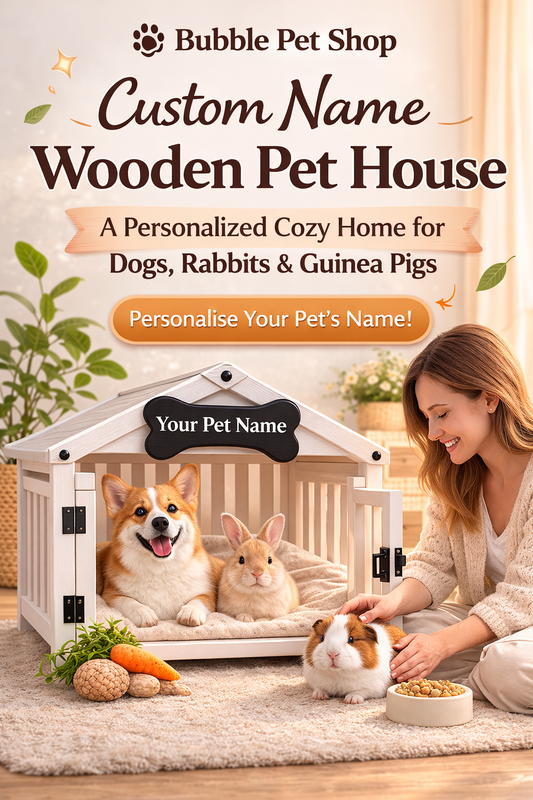 Personalised Wooden Pet House