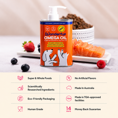 Wonderfur Super Omega Oil for Dogs and Cats 250ml