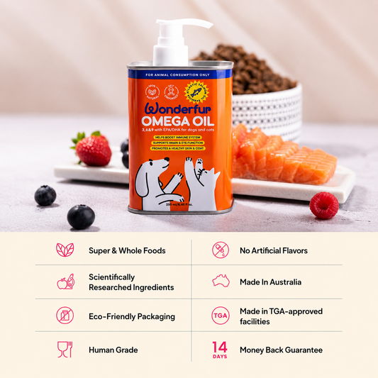 Wonderfur Super Omega Oil for Dogs and Cats 250ml