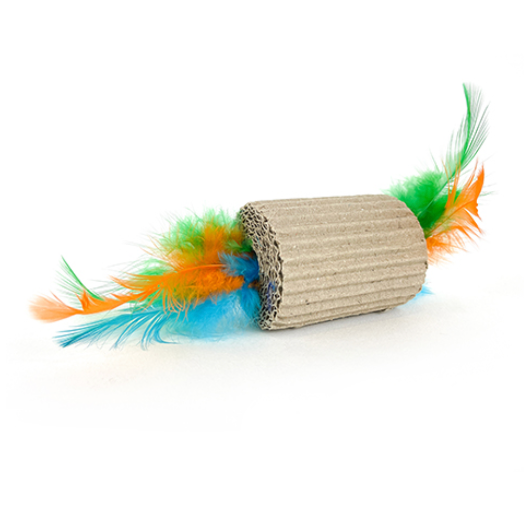 FELINE CARE CAT TOY CARDBOARD ROLLER