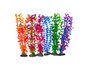 AQUA CARE AQUARIUM DECOR PLANT MULTI COLOUR SML (6PACK)