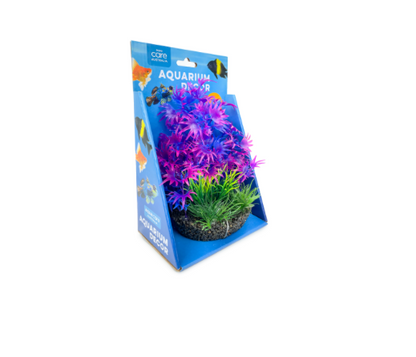 AQUA CARE AQUARIUM DECOR PLANT RESIN BASE #061