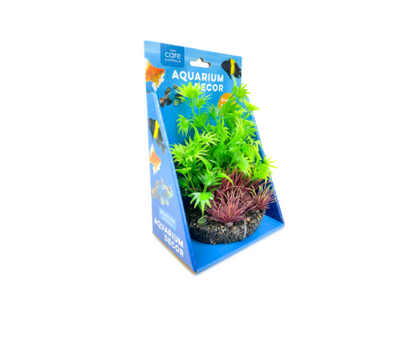 AQUA CARE AQUARIUM DECOR PLANT RESIN BASE #061