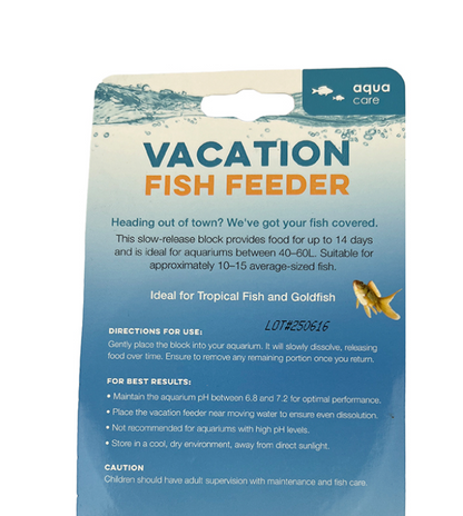 AQUA CARE HOLIDAY FEEDER BLOCKS 39.7G