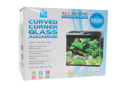 Aqua Care Aqua Care E-Series All in One Glass Curved Corner 4 Sizes available