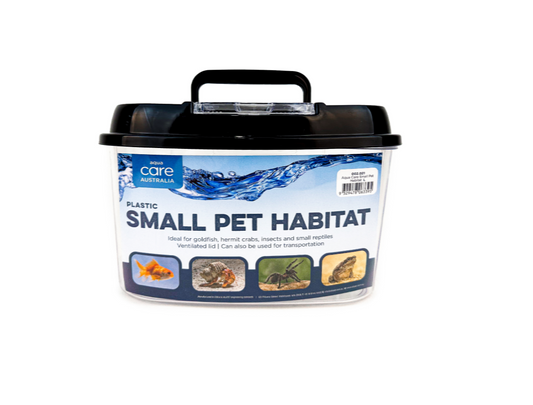 Aqua Care Small Pet Plastic Habitat 3 Option