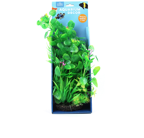 Aqua Care Aquarium Decoration Plant Resin Base 35cm